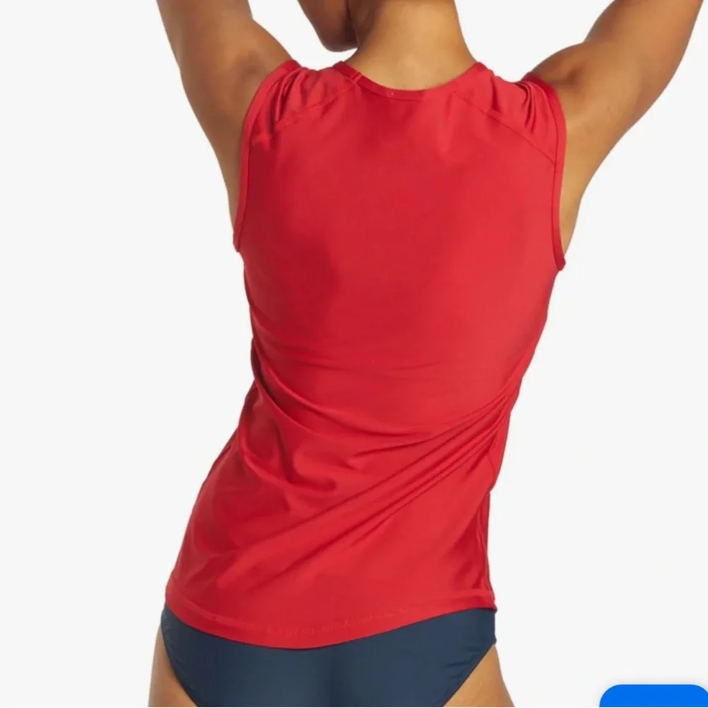 Red Lifeguard Rashguard - Picture 2 of 6